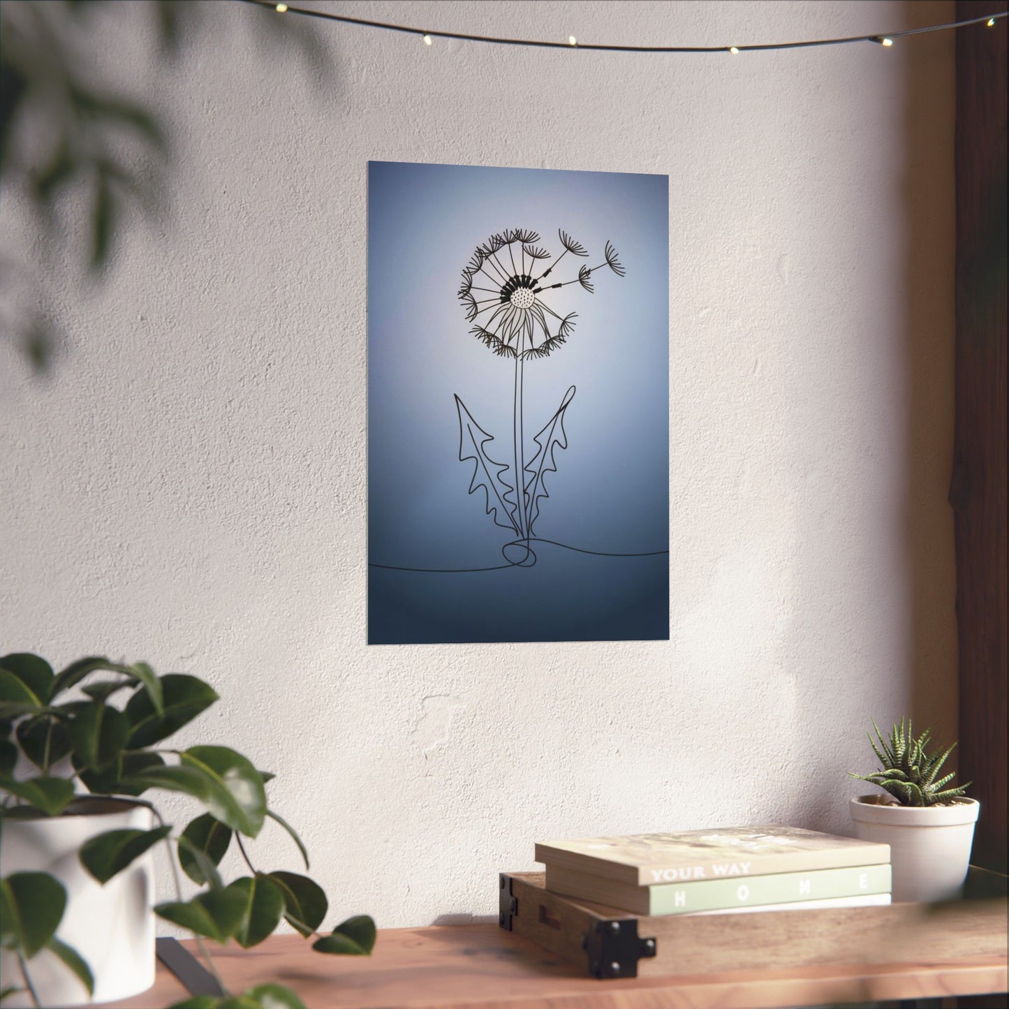 Vertical Poster Dandelion