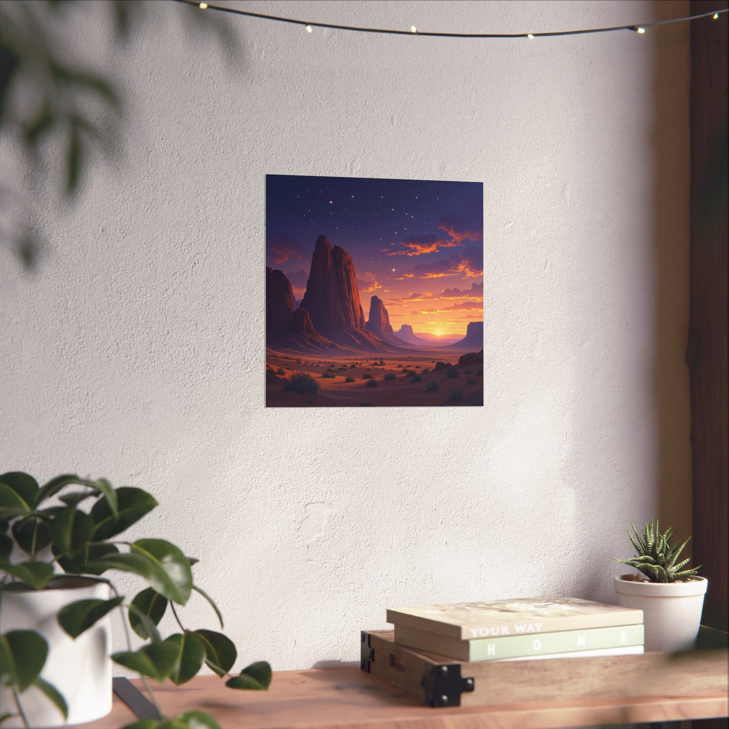 Digital download Poster - Desert Sunset Print