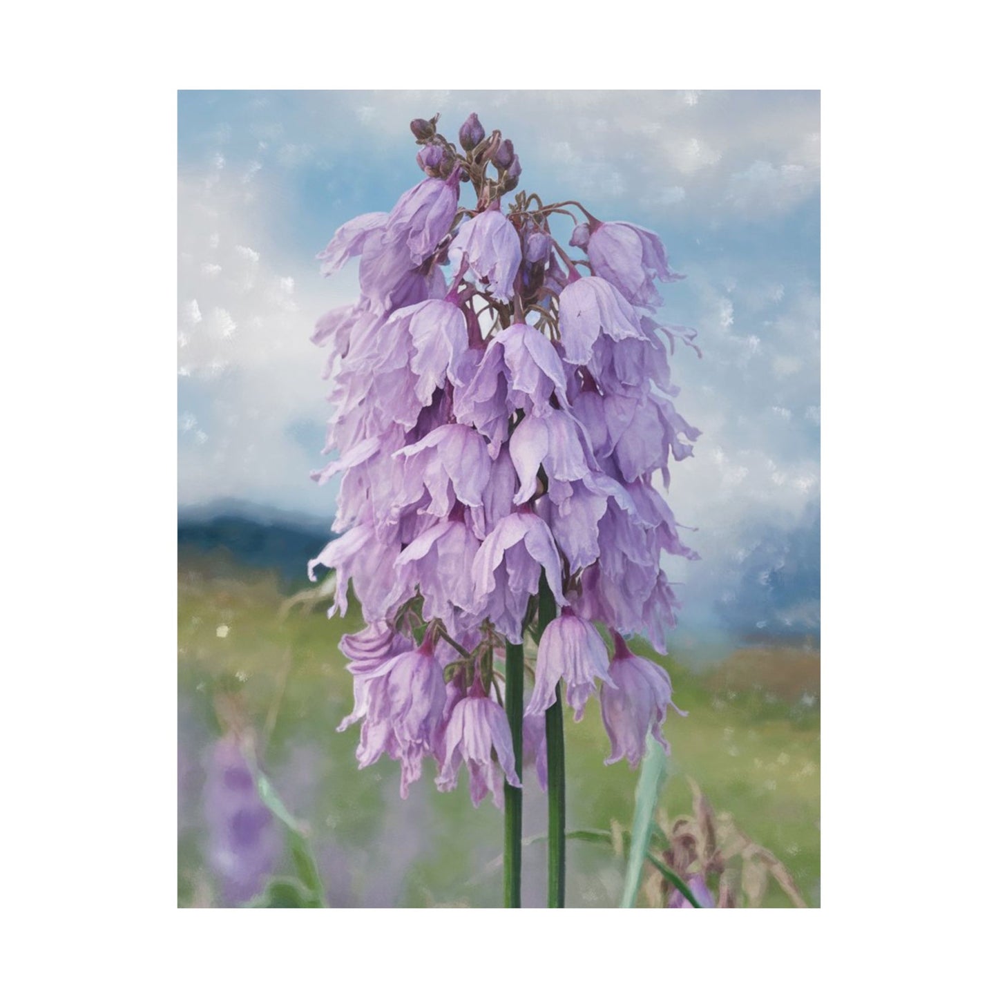 Láminas florales para pared, pósteres verticales mate, decoración del hogar, decoración floral, póster de naturaleza, regalo para amantes de la jardinería, arte para cada estación.