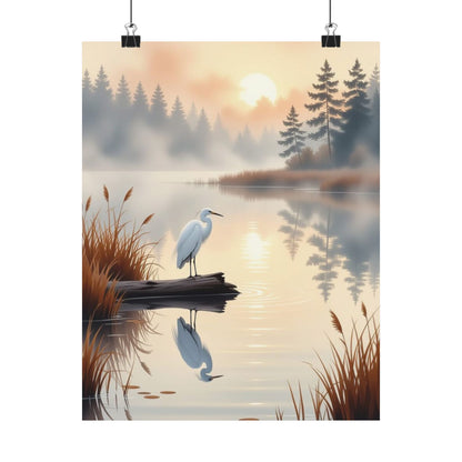 Digital download Posters - Nature-Inspired Tranquil Landscape Art Wall Decor