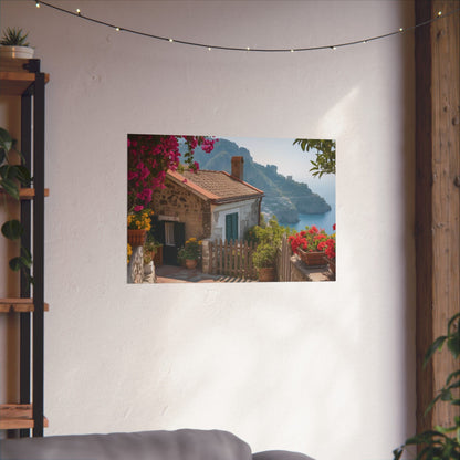 Ocean Amalfi Coast Poster