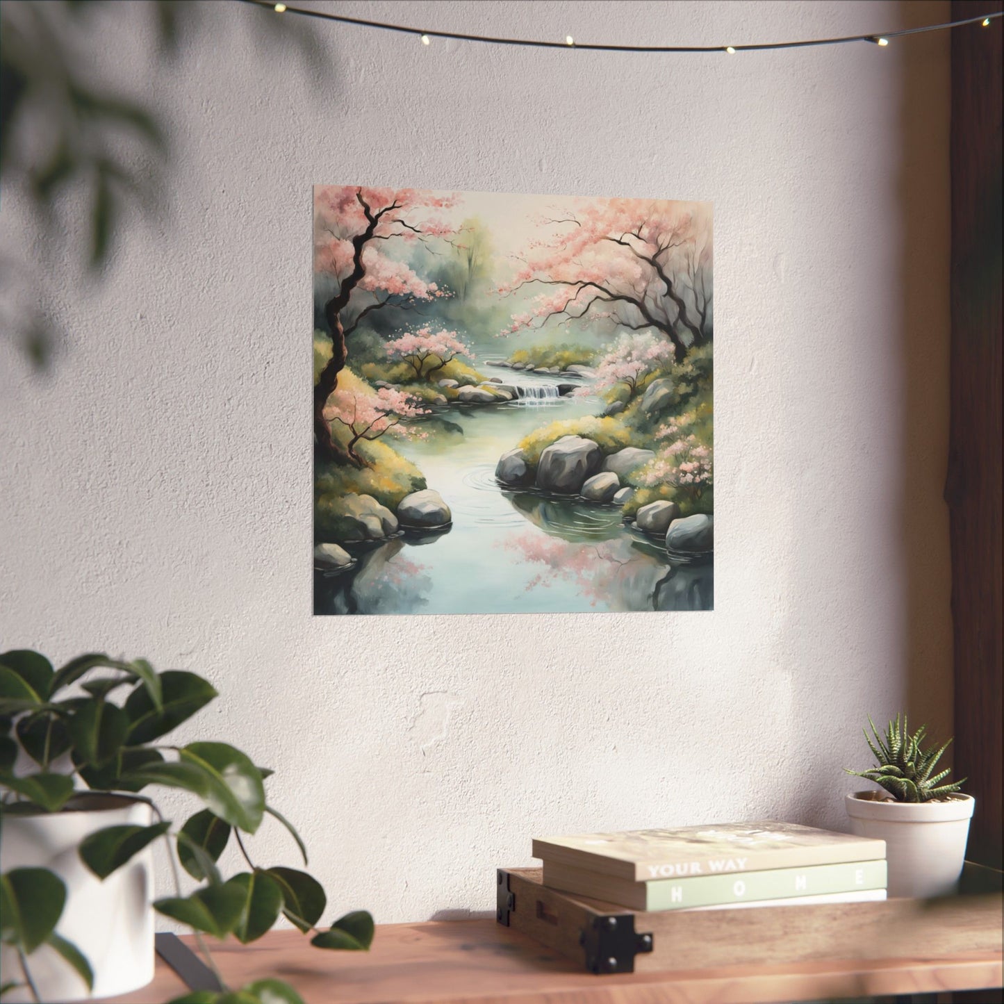 Poster Japanese Zen Garden Wall Decor