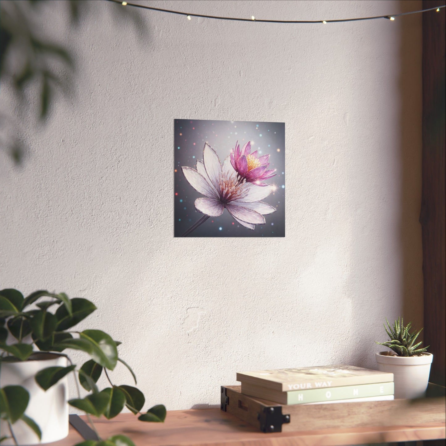 Poster - Ethereal Flowers Design