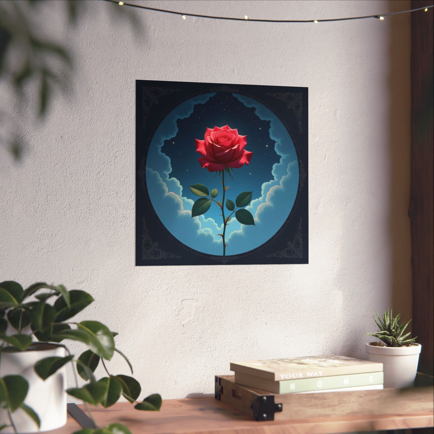 Rose Art Poster Print - Poster