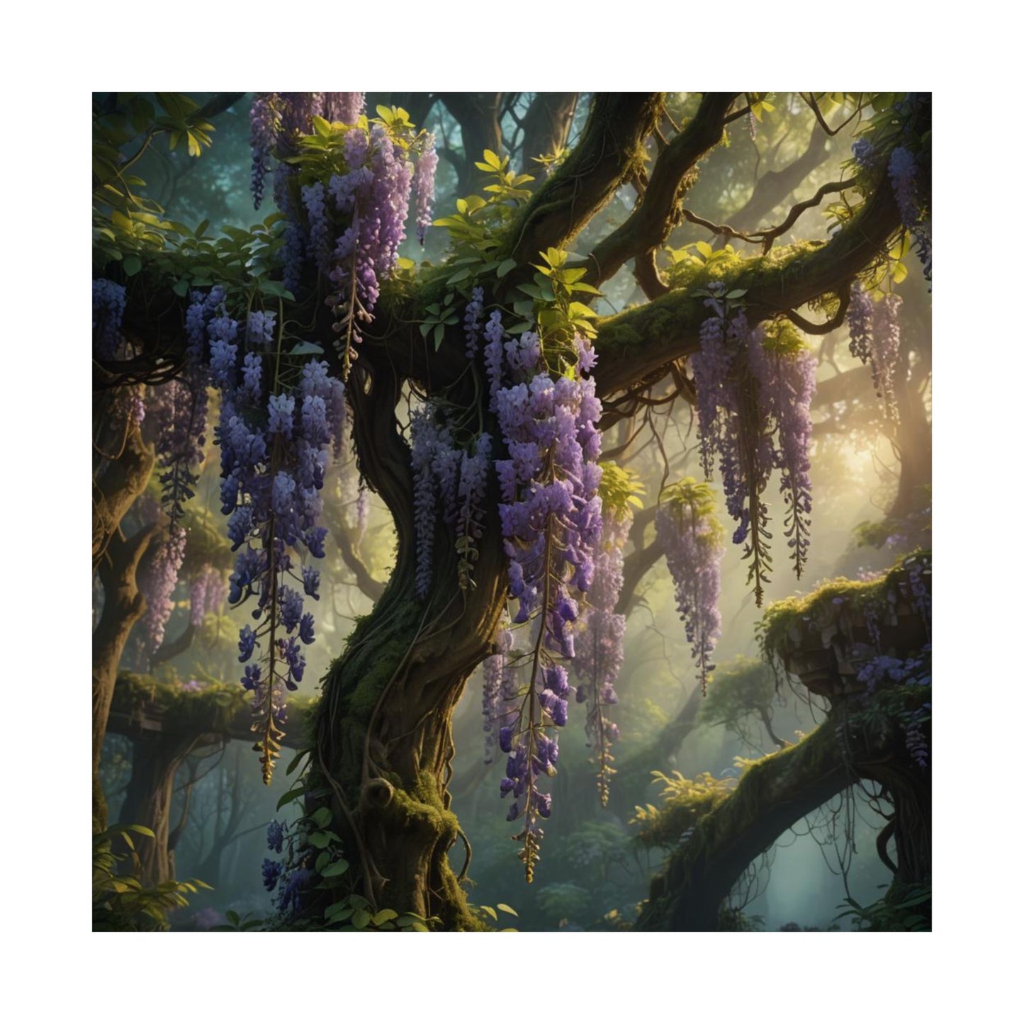 Digital download Botanical Posters wisteria