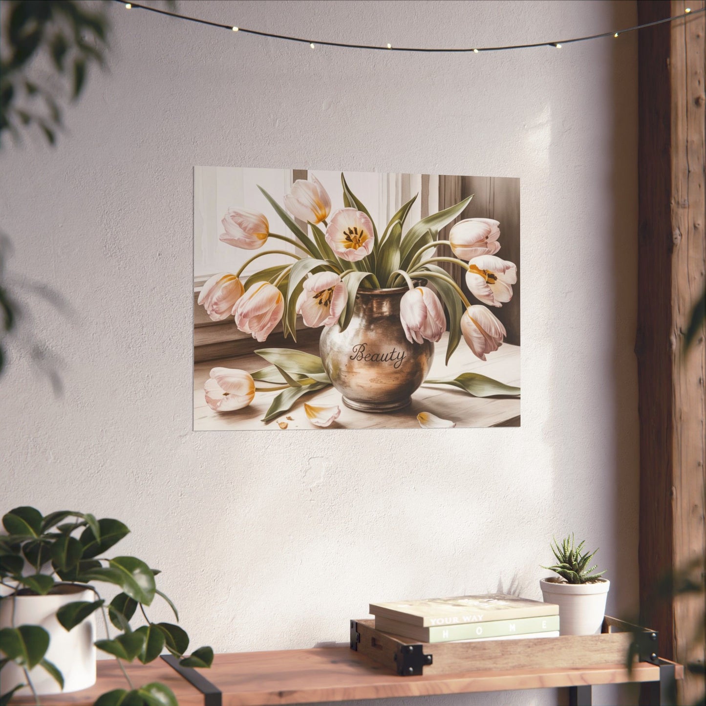 Digital download antique Tulips Poster