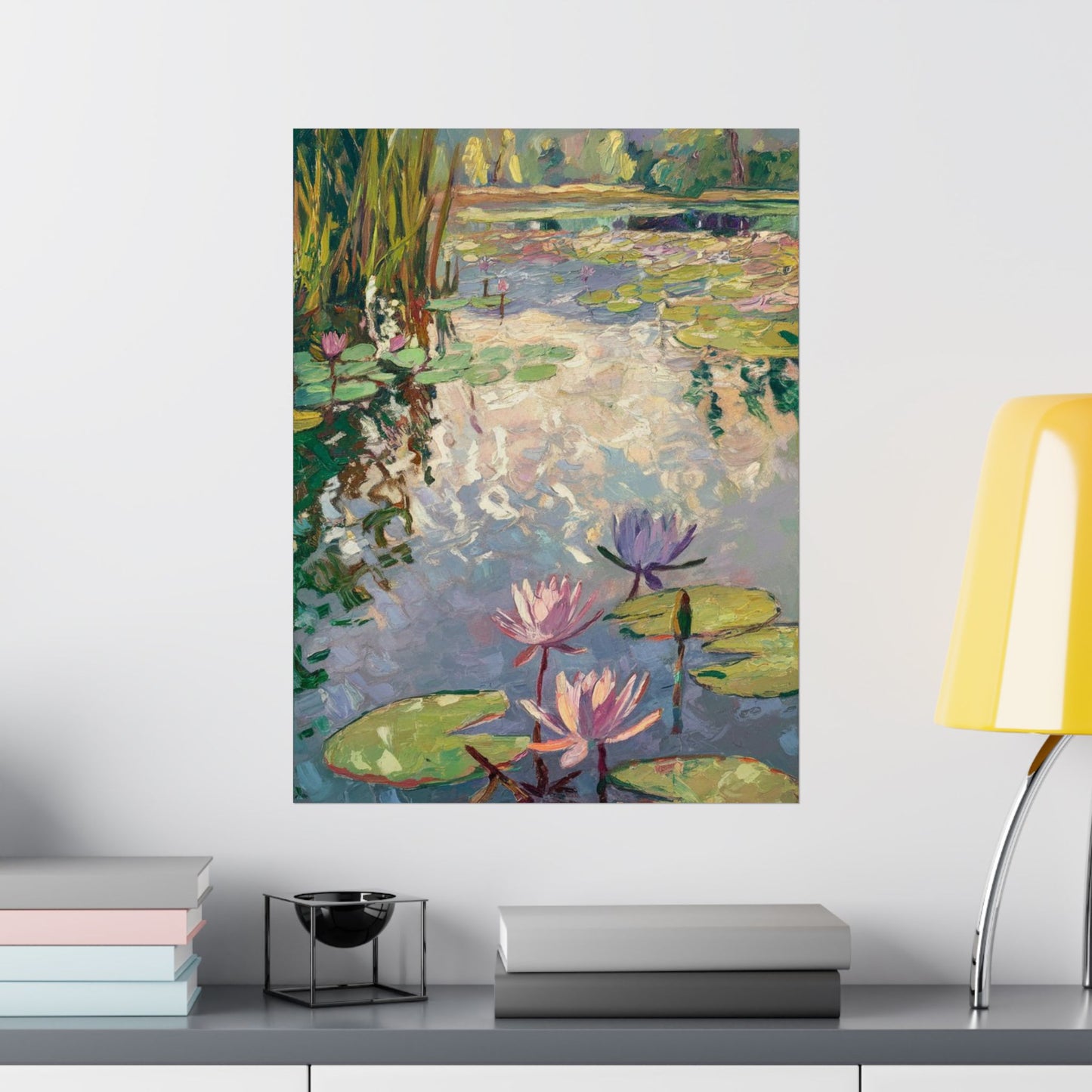 Lámina floral, decoración botánica para pared, elegante detalle para el hogar, inspiración natural, regalo para ella, decoración para amantes del arte, impresionismo