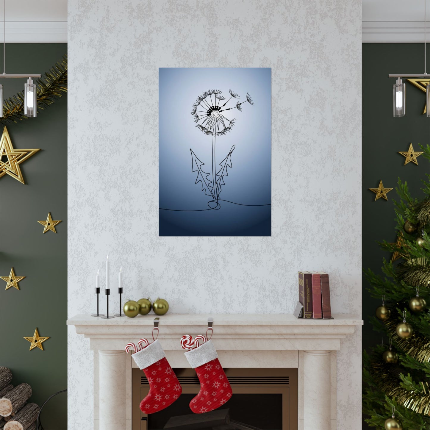 Vertical Poster Dandelion