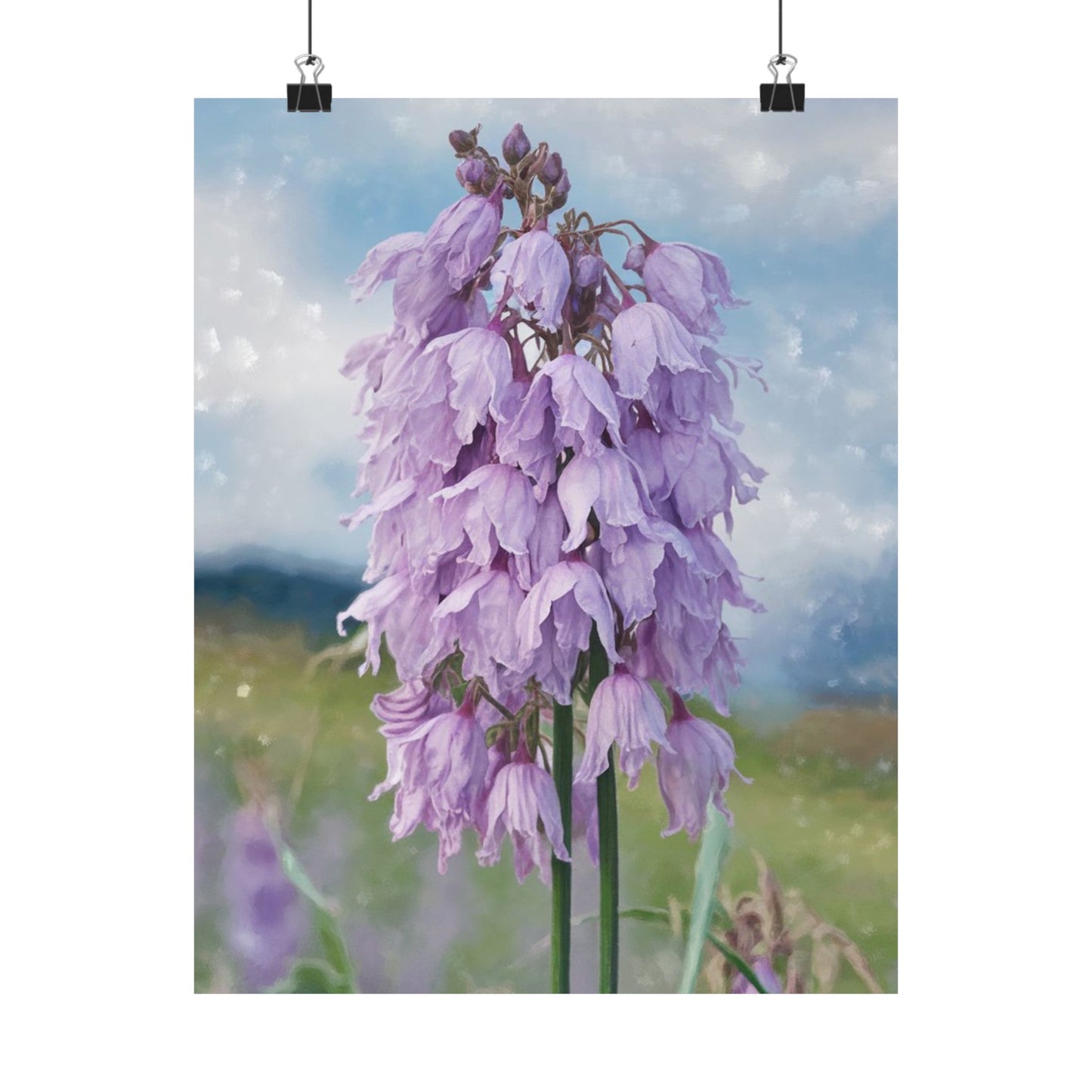 Láminas florales para pared, pósteres verticales mate, decoración del hogar, decoración floral, póster de naturaleza, regalo para amantes de la jardinería, arte para cada estación.