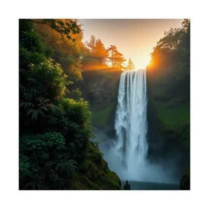 Pósteres mate inspirados en la naturaleza | Arte mural escénico para decoración del hogar, regalo para amantes de la naturaleza, decoración rústica