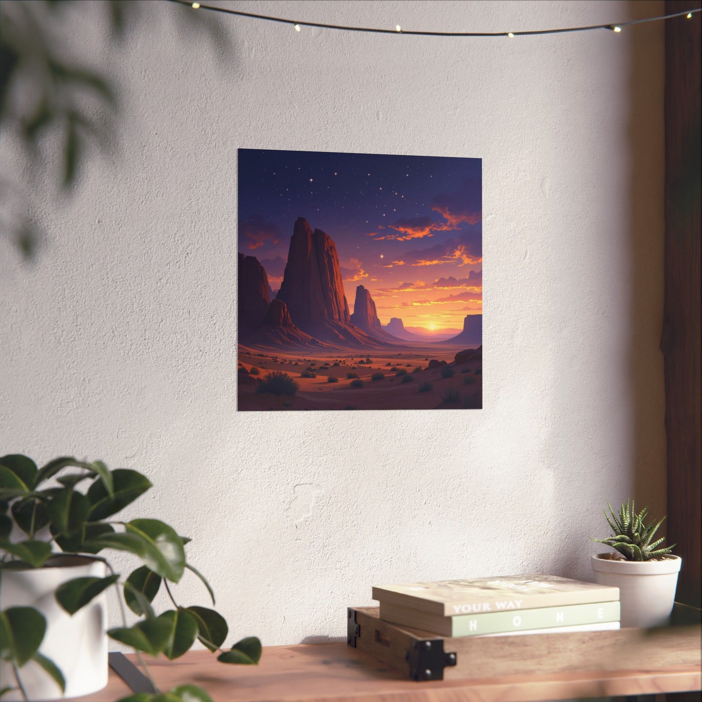Digital download Poster - Desert Sunset Print