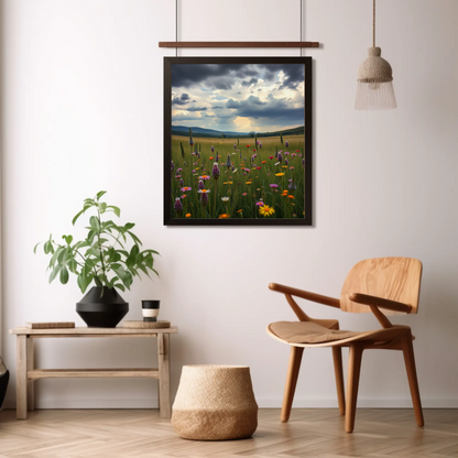 Pósteres - Arte mural floral mate inspirado en la naturaleza y decoración para el hogar.