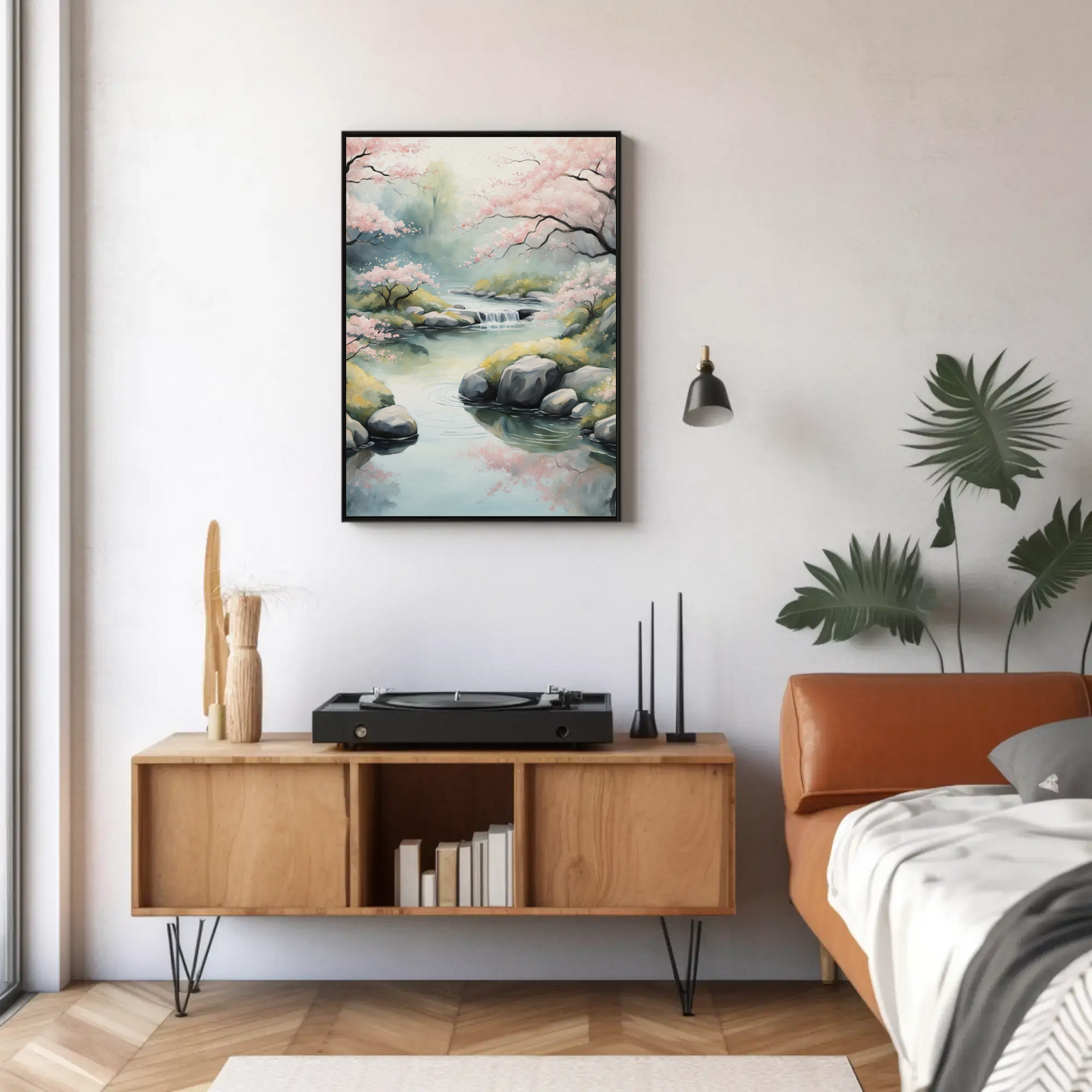 Poster Japanese Zen Garden Wall Decor
