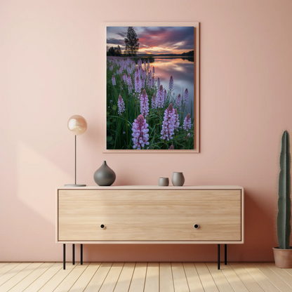 Vertical Poster - Landscape at Dawn