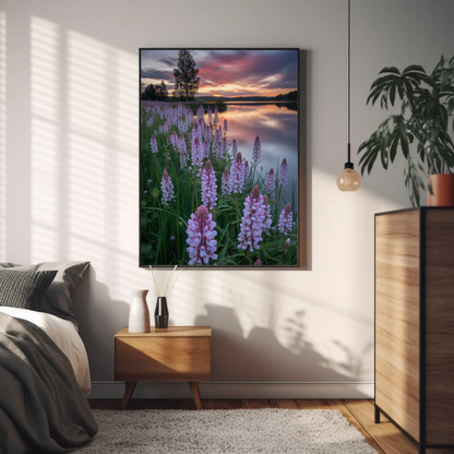 Vertical Poster - Landscape at Dawn