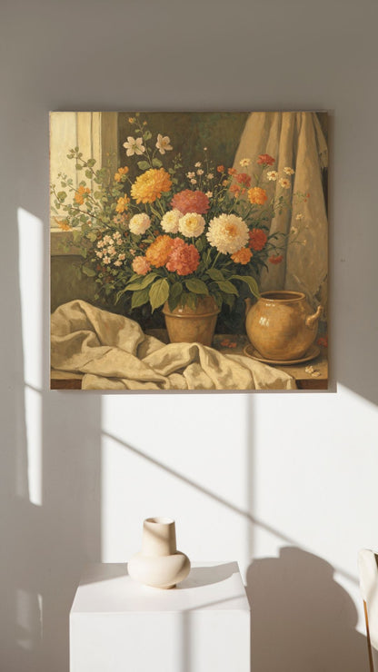 Digital download antique Flowers Posters