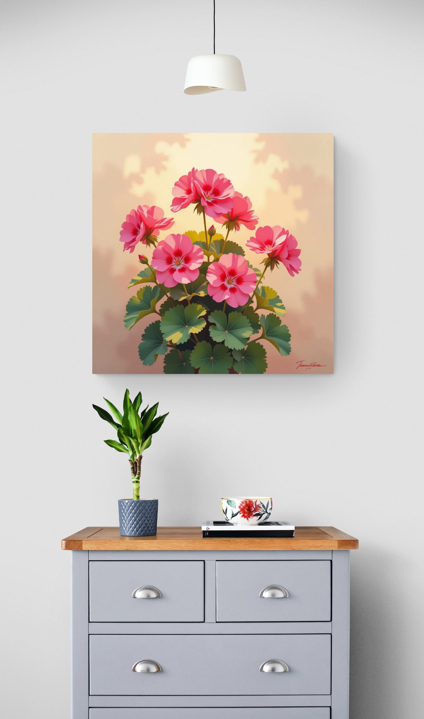 Digital download Poster - Geraniums