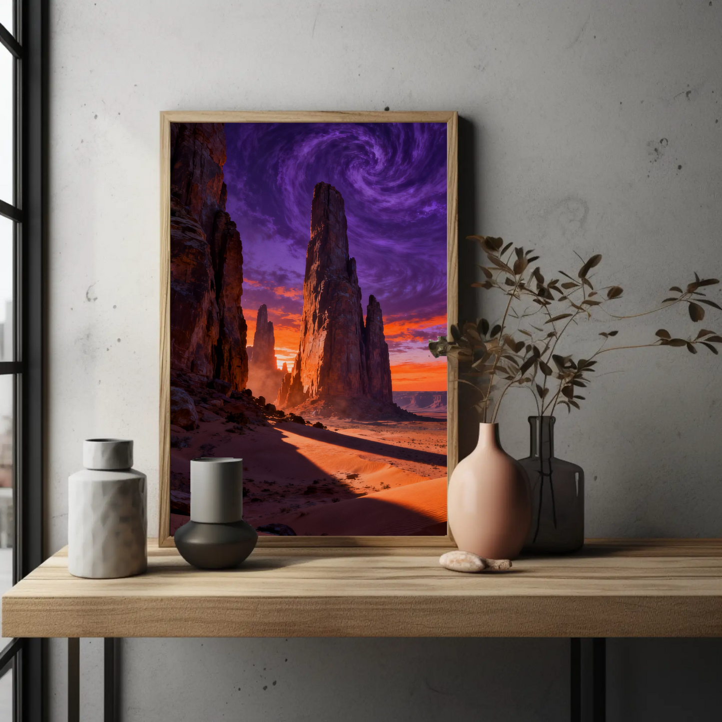 Digital download Poster - Desert Sunset Print