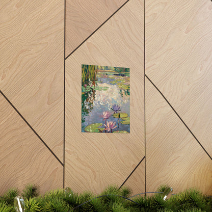 Lámina floral, decoración botánica para pared, elegante detalle para el hogar, inspiración natural, regalo para ella, decoración para amantes del arte, impresionismo