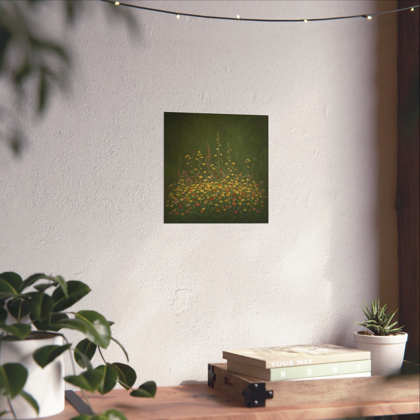Digital download Vertical Posters - Antique Wildflowers Design