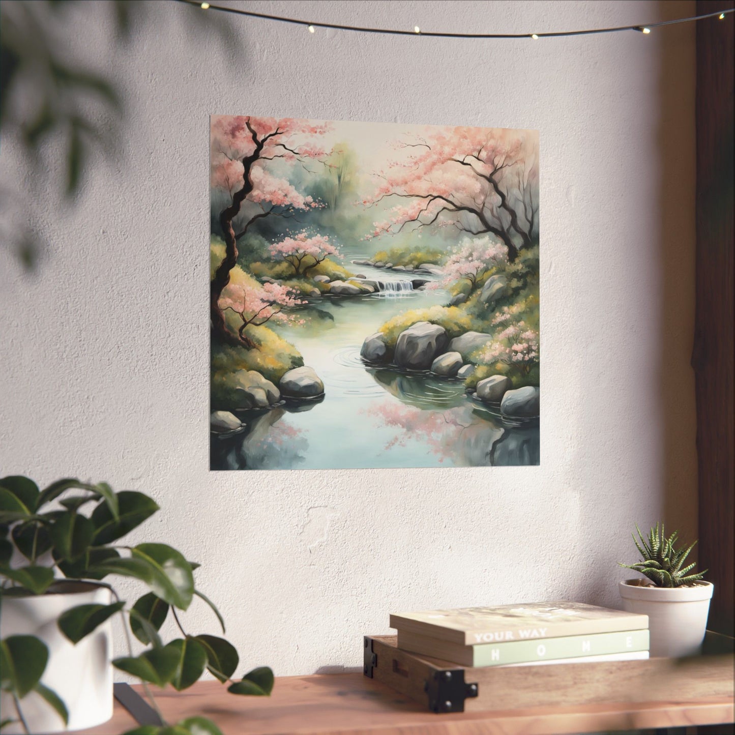 Poster Japanese Zen Garden Wall Decor