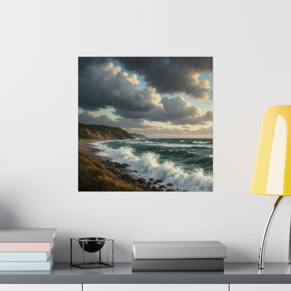 Ocean Waves Poster