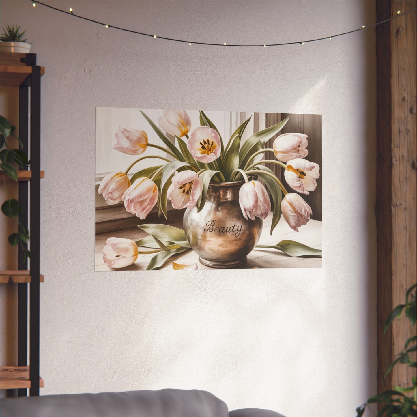 Digital download antique Tulips Poster