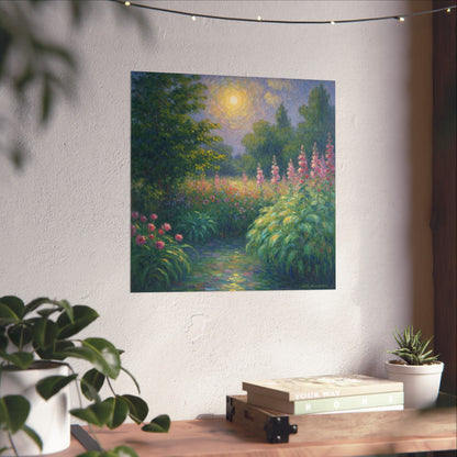 Digital download Impressionism Wildflowers Poster