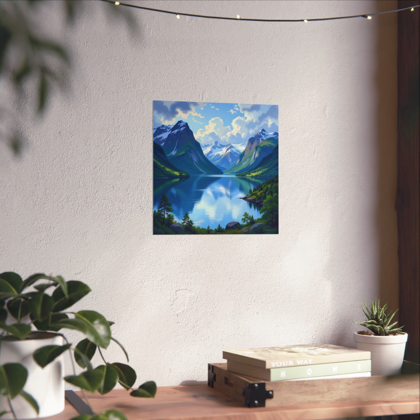 Posters - Landscape Norwegian Fjords