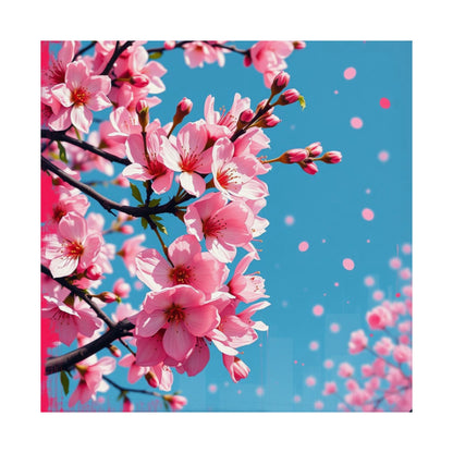 Pósteres mate de flor de cerezo: hermoso arte floral para pared, decoración primaveral, regalo para ella, estética del hogar, amante de la naturaleza