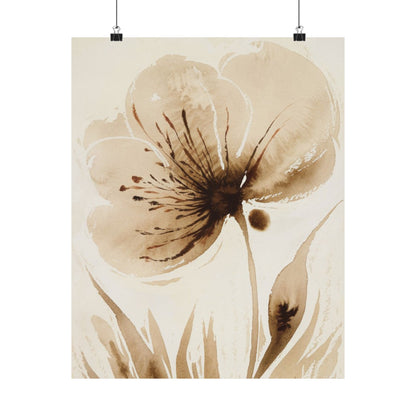 Elegantes pósteres florales mate, decoración de pared, láminas artísticas, decoración del hogar, ideas de regalo para ella