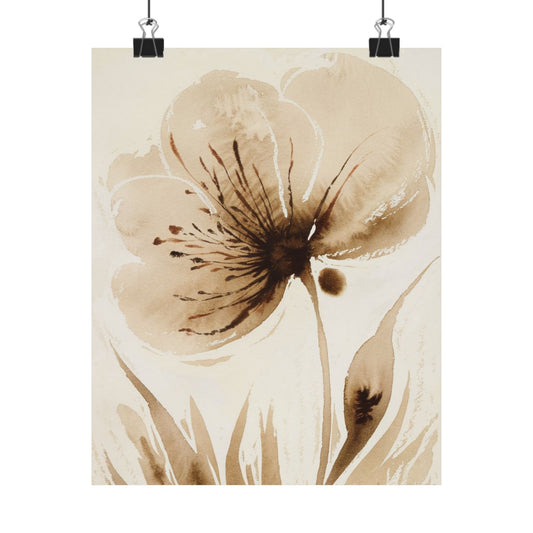 Téléchargement numérique : affiches florales élégantes et mates, décoration murale, impressions d'art, décoration d'intérieur, idées cadeaux pour elle