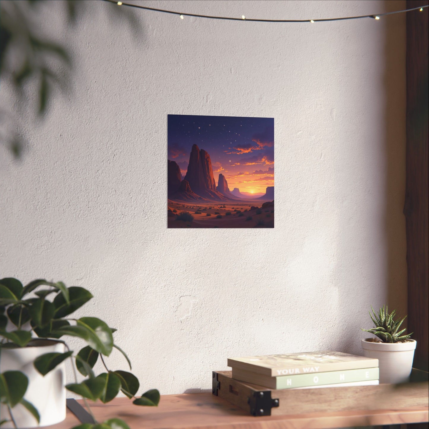 Digital download Poster - Desert Sunset Print
