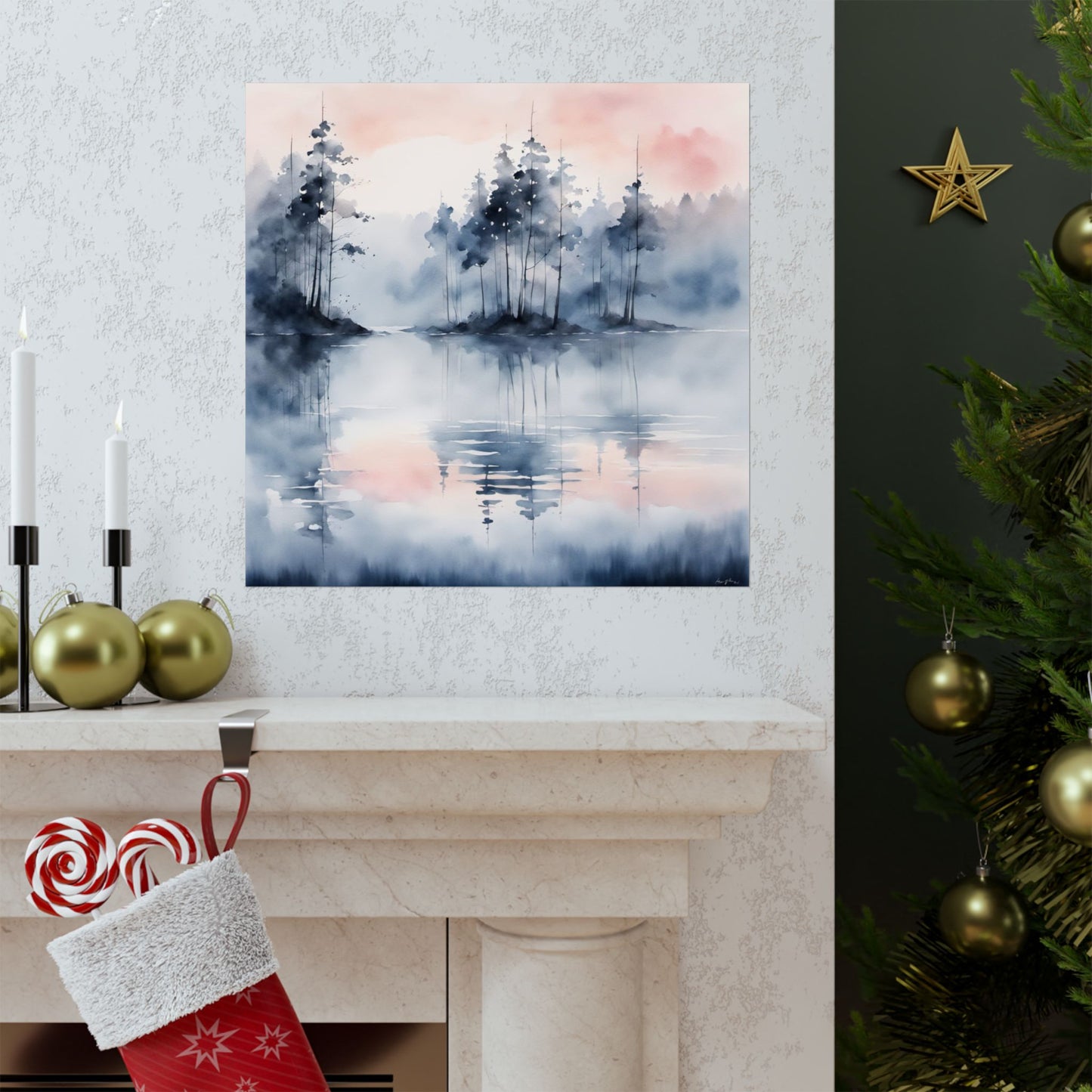 Scenic Matte Vertical Posters, Nature Art Prints, Wall Decor, Minimalist Home Art, Landscape Artwork, Gifts for Nature Lovers