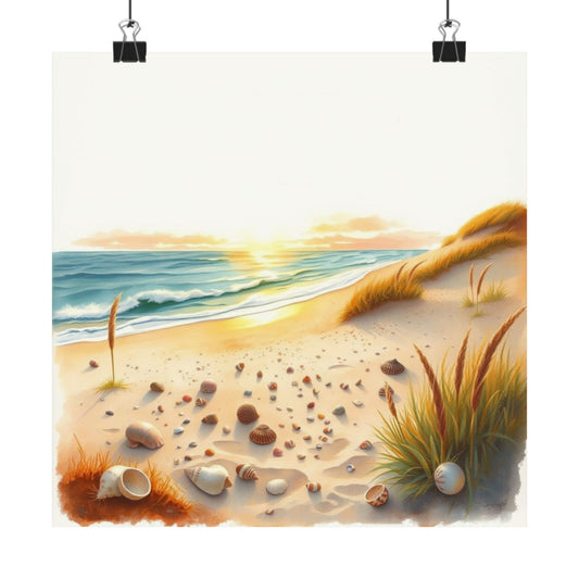 Téléchargement numérique : affiches de plage sereine, décoration côtière, art mural nautique, impression de style galerie, cadeau idéal pour la maison