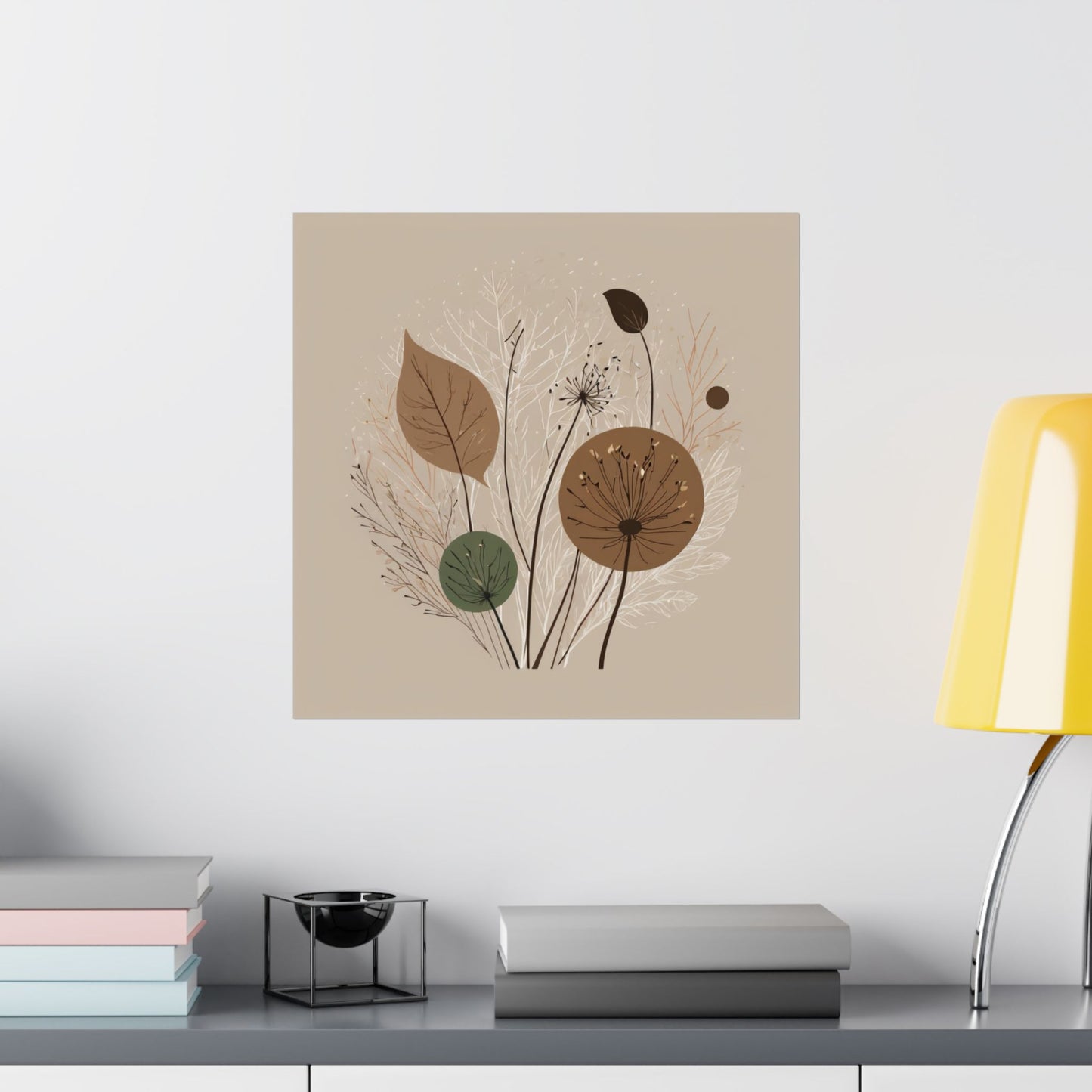 Láminas de arte botánico, decoración de pared inspirada en la naturaleza, arte minimalista para el hogar, regalo para amantes de las plantas, arte de pared para la sala de estar