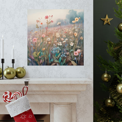 Pósteres con impresiones artísticas florales, decoración de pared mate, decoración bohemia, arte de pared floral, regalo para amantes de las flores, decoración inspirada en la naturaleza.