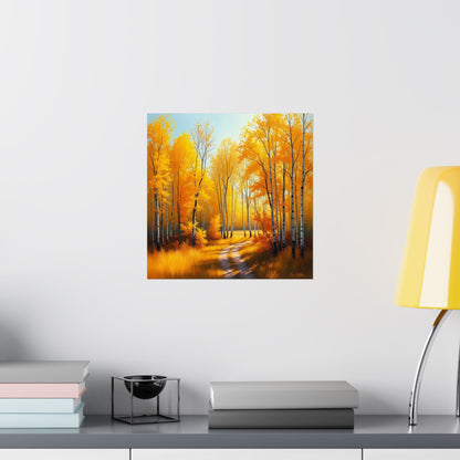 Digital download Posters - Forest at Fall Design
