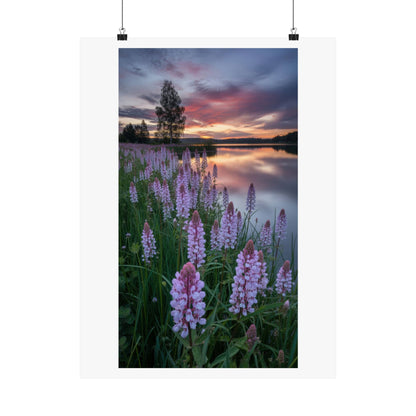 Vertical Poster - Landscape at Dawn