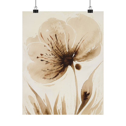 Elegantes pósteres florales mate, decoración de pared, láminas artísticas, decoración del hogar, ideas de regalo para ella