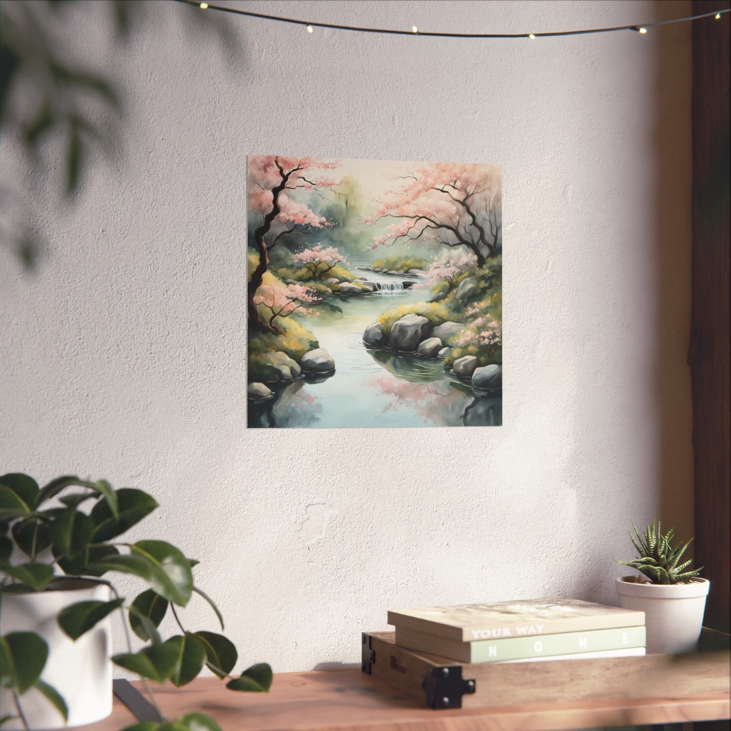 Poster Japanese Zen Garden Wall Decor
