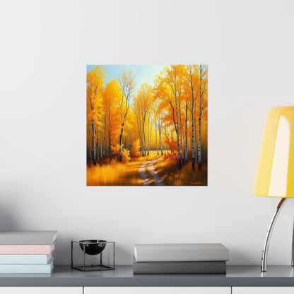 Digital download Posters - Forest at Fall Design