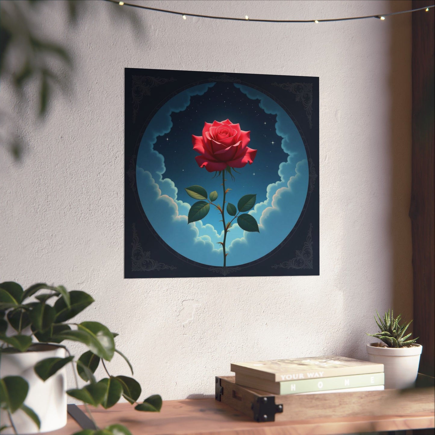 Rose Art Poster Print - Poster