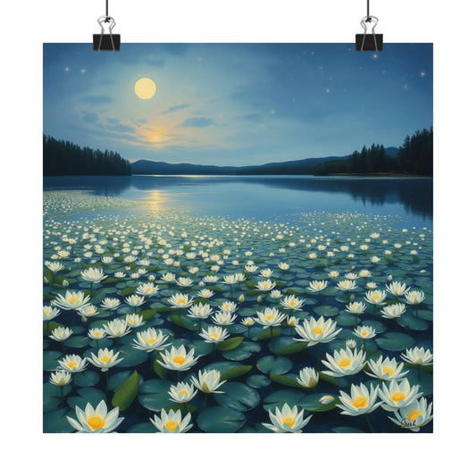 Téléchargement numérique : Affiche nature sereine, décoration d'intérieur, art mural apaisant, cadeau pour les amoureux de la nature, décoration d'espace de méditation, impressions de paysages floraux