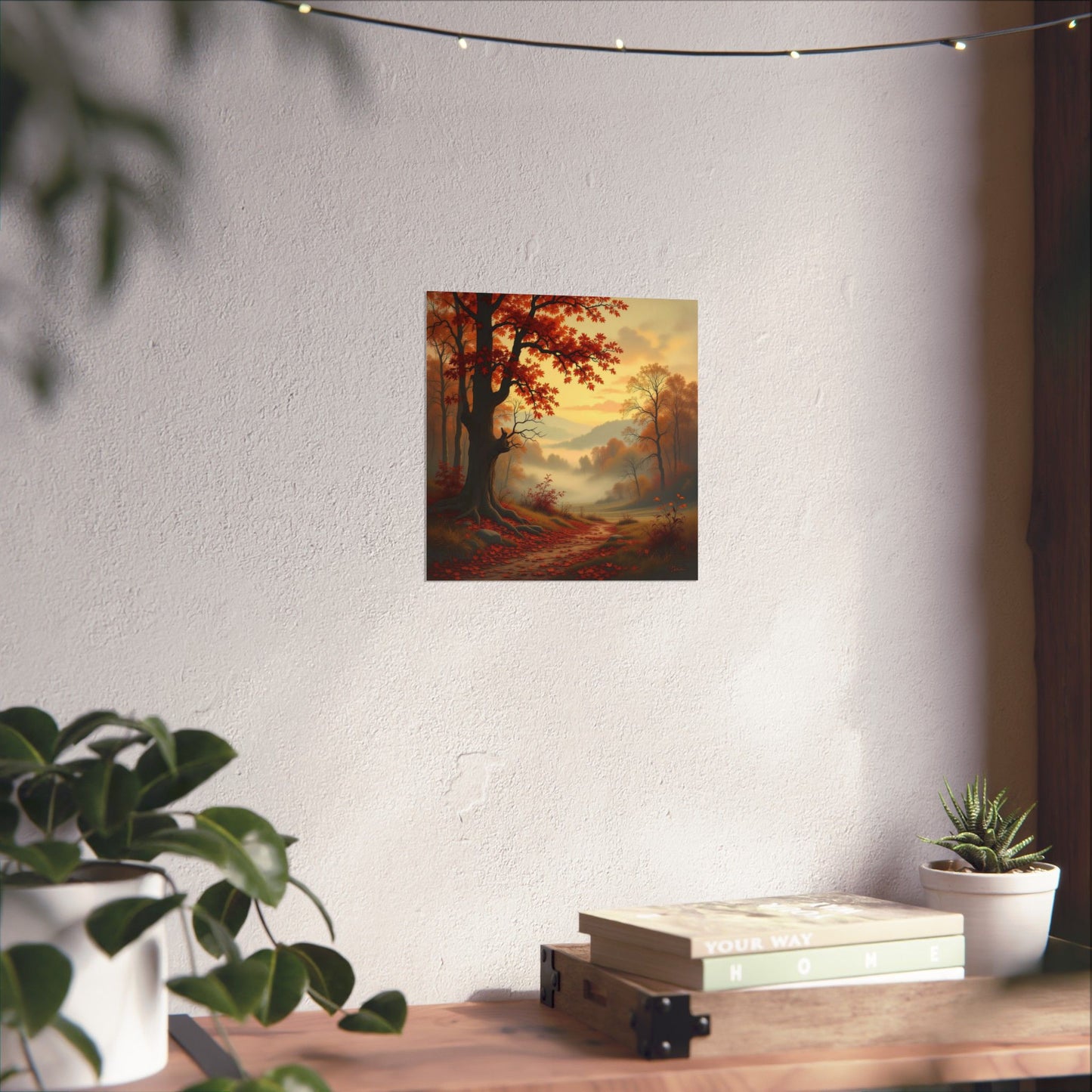 Digital download Posters - Autumn Landscape Matte Fall Decor