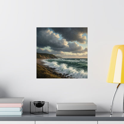 Ocean Waves Poster