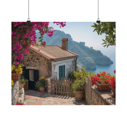 Ocean Amalfi Coast Poster