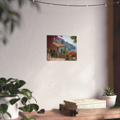 Ocean Amalfi Coast Poster