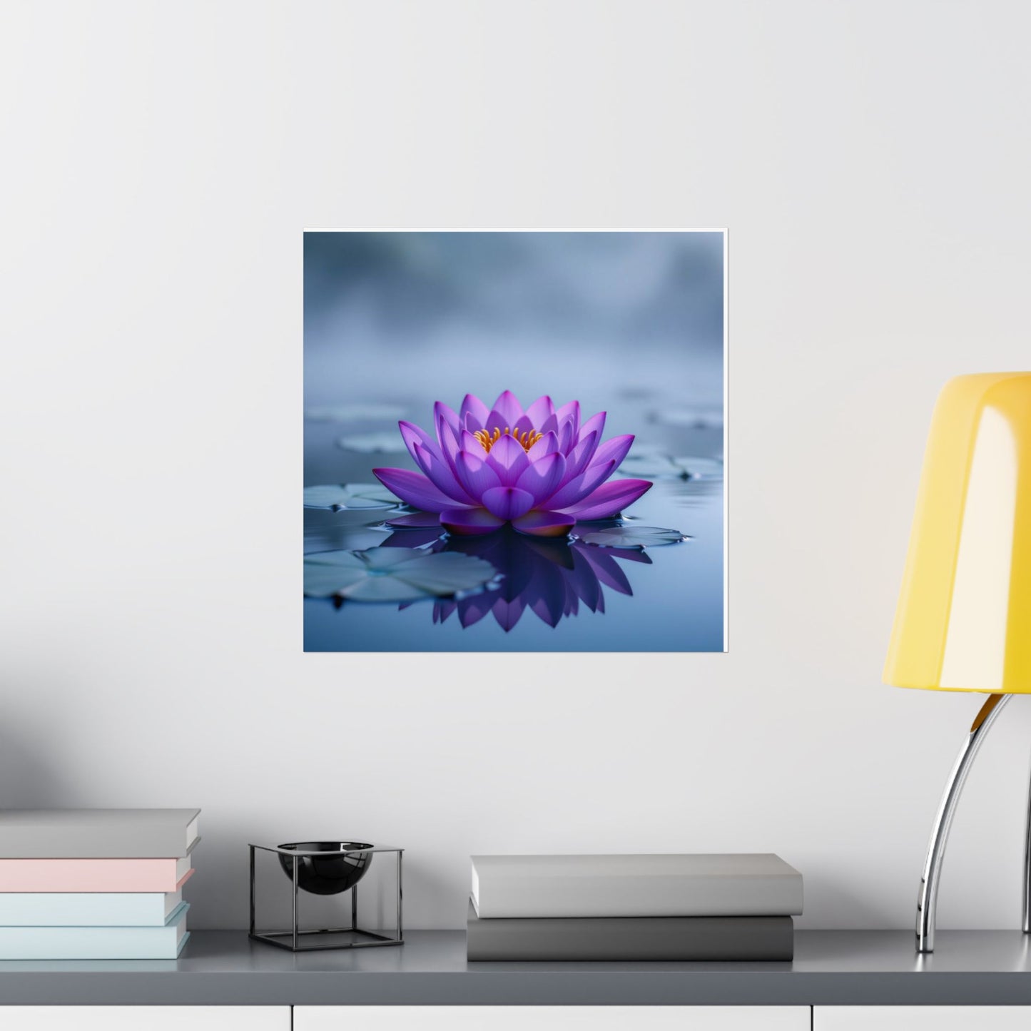 Póster Naturaleza Tranquila - Decoración floral para el hogar, arte mural, inspiración para la meditación, regalo para amantes de la naturaleza, decoración de oficina