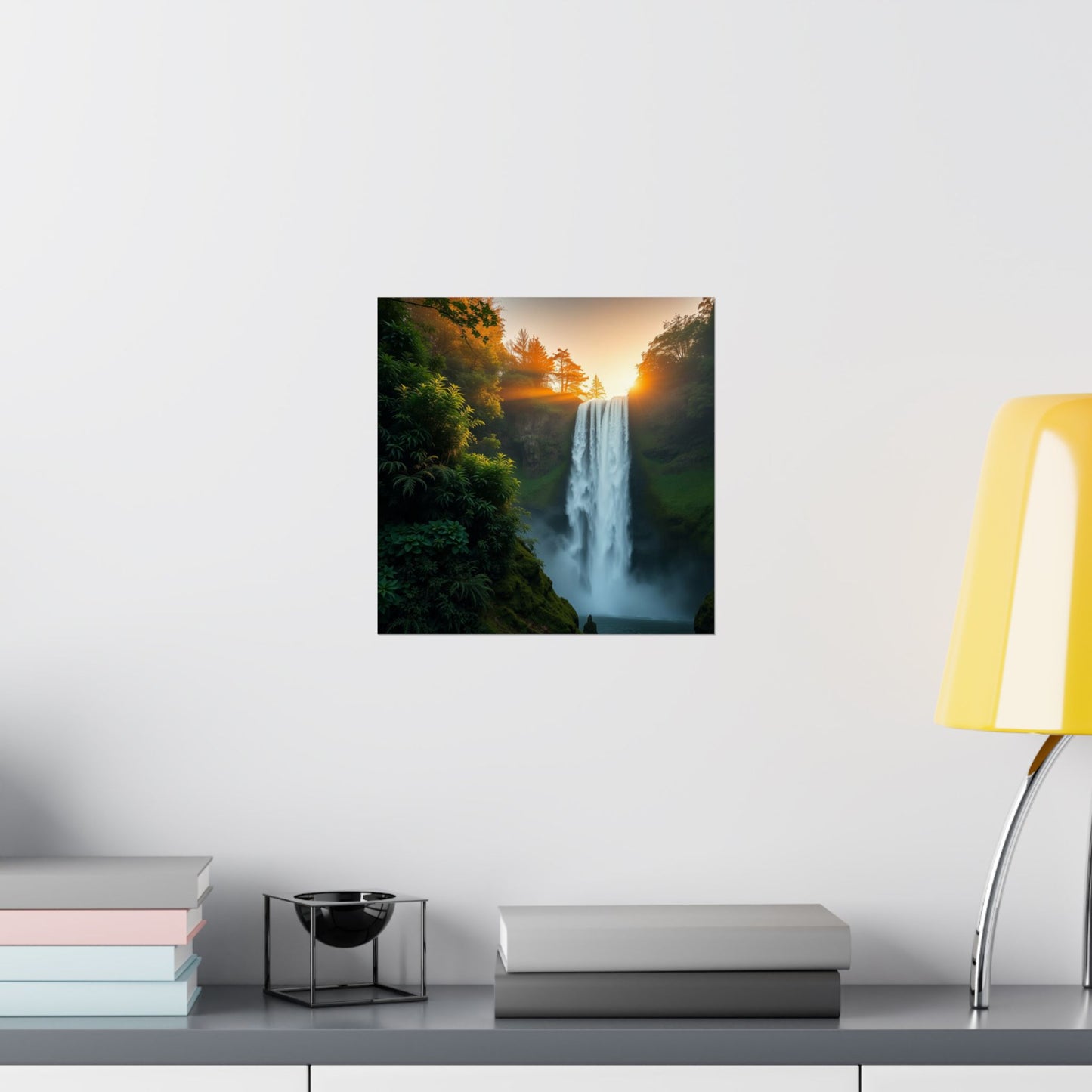 Pósteres mate inspirados en la naturaleza | Arte mural escénico para decoración del hogar, regalo para amantes de la naturaleza, decoración rústica